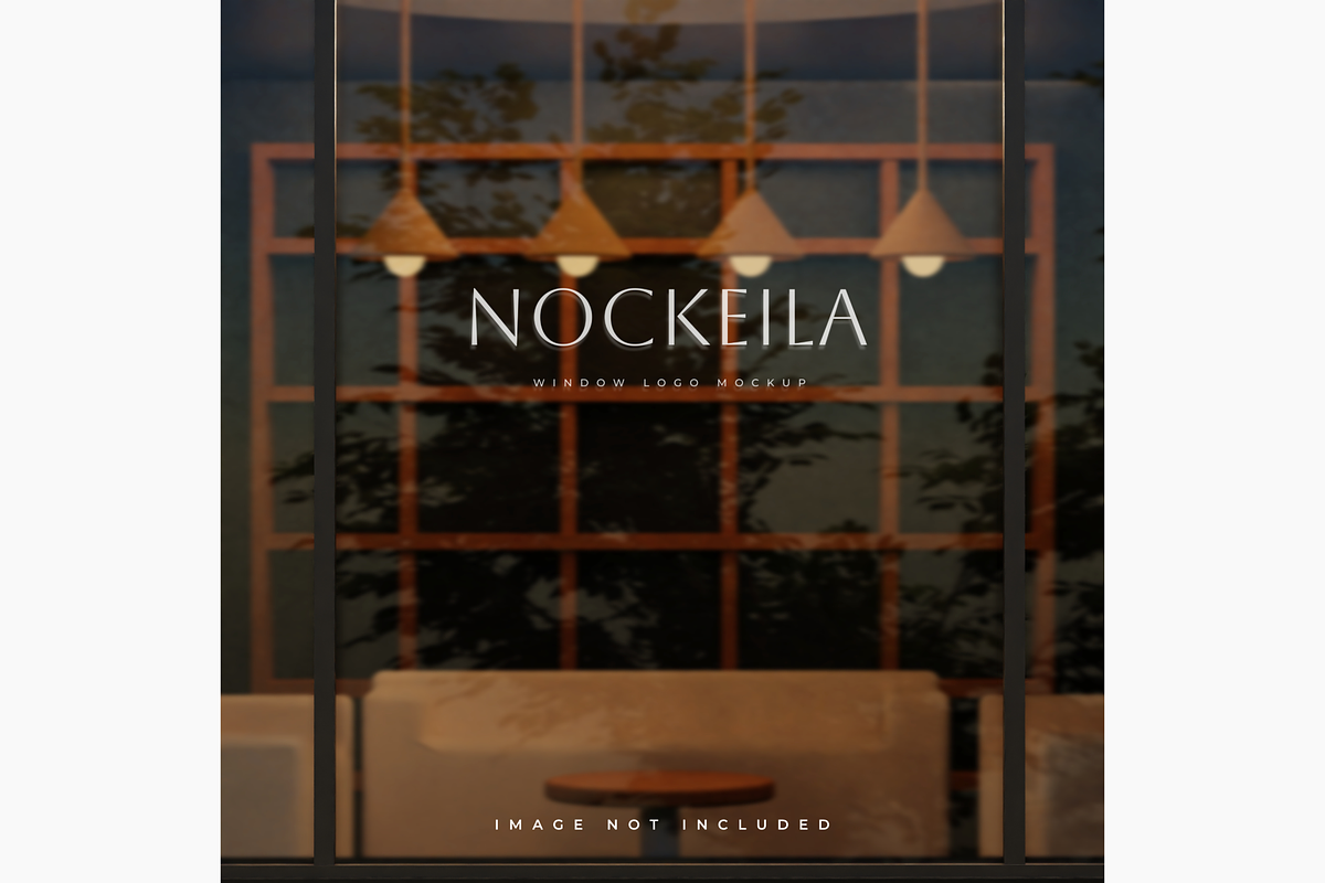 Window glass storefront logo mockup, a Product Mockup by Mockthethics. (Photo 6 of 8)
