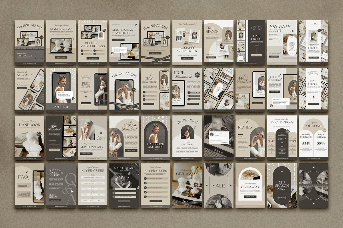 Coach + Course Creator Bundle CANVA, a Magazine Template by Studio Loire (Photo 71 of 76)