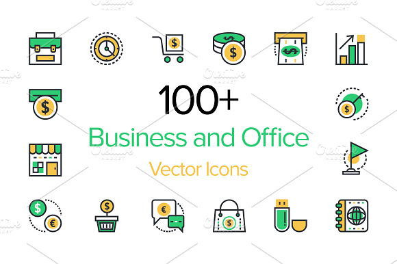 100 Business And Office Icons