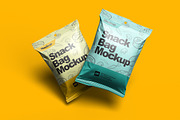Snack Bag Mockup, a Packaging Mockup by Aprndy85 (Thumbnail 3 of 3)