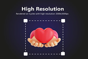 Valentine 3D Icon Pack, an Emoji Icon by Lumina_ui_ux202 (Thumbnail 2 of 6)