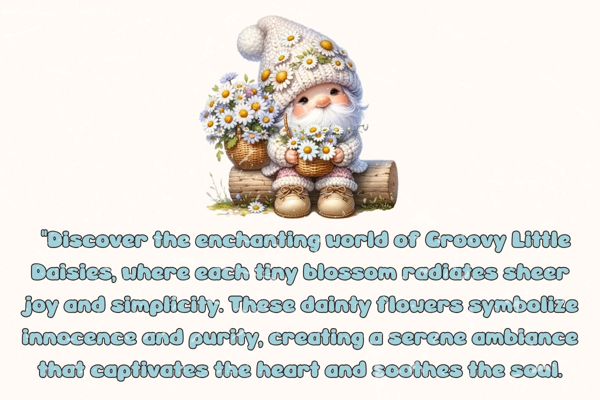 Groovy Little Daisies, a Handwritten Font by Charmingbear59.design (Photo 2 of 5)