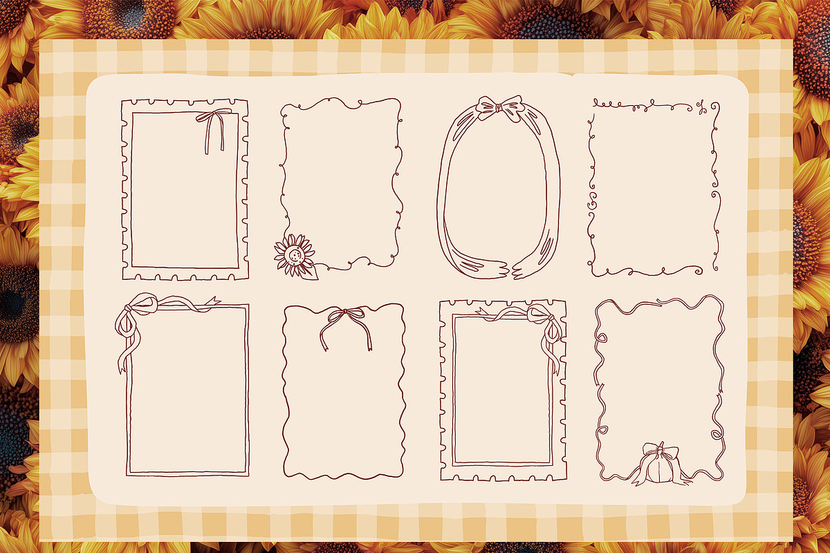 Cottagecore Autumn Club clipart set, a Seasonal Illustration by Cute Atelier (Photo 10 of 12)