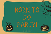 Hallowebons - Spooky typeface, a Sans Serif Font by Dipto design (Thumbnail 5 of 6)