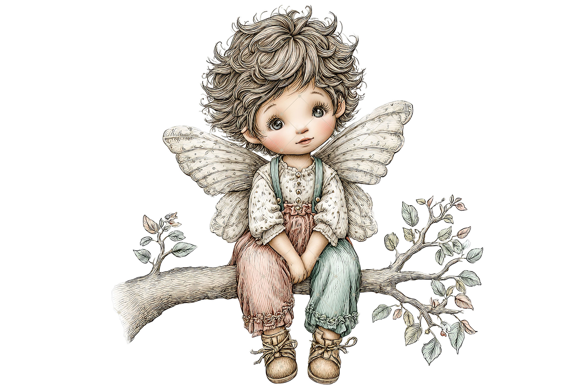 Fairy Boy Clipart PNG, an Illustration by Memories By Lea (Photo 18 of 20)