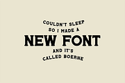 Boerne Hand Drawn Font, a Sans Serif Font by nickqtx (Thumbnail 3 of 4)
