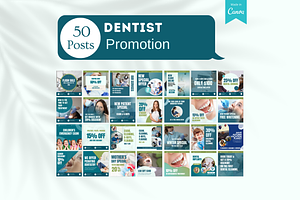 Dental Clinic - Canva Templates