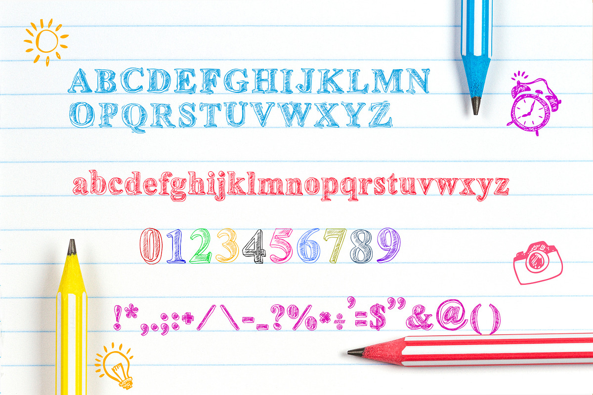 Premium Fonts Collection, a Handwritten Font by OWPictures (Photo 5 of 6)