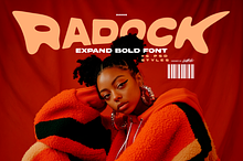Radock - Bold Font + 5 PSD Styles
