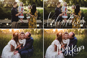 Valentine's Day Photo Overlays Vol.4