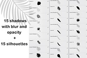 Leaves and Shadow Procreate Brushes, a Brush Add-On by Almazova Dolzhenko (Thumbnail 2 of 3)