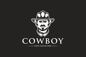 Cowboy Logo Template