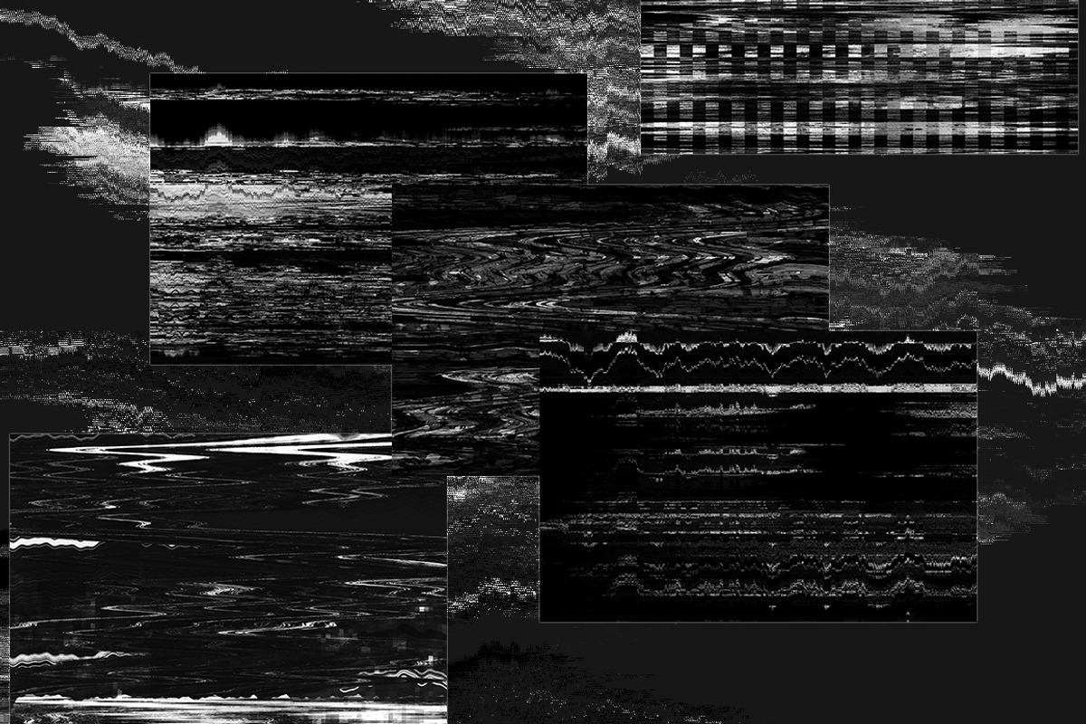 Glitch - 10 Textures & Backgrounds, a Texture Graphic by ghost friend's shop (Photo 3 of 3)