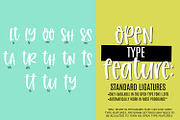 Seriously Though Handwritten Font, a Font by Sabrina Schleiger Design (Thumbnail 4 of 11)