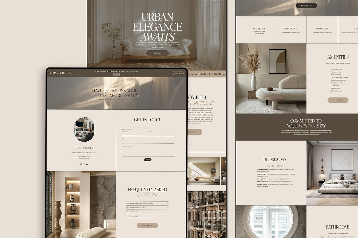 Airbnb Host Website Template, a Squarespace Template by ColorMondays (Photo 8 of 10)
