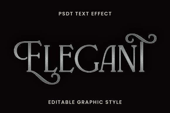 Metallic Victorian Text Effect preview 2