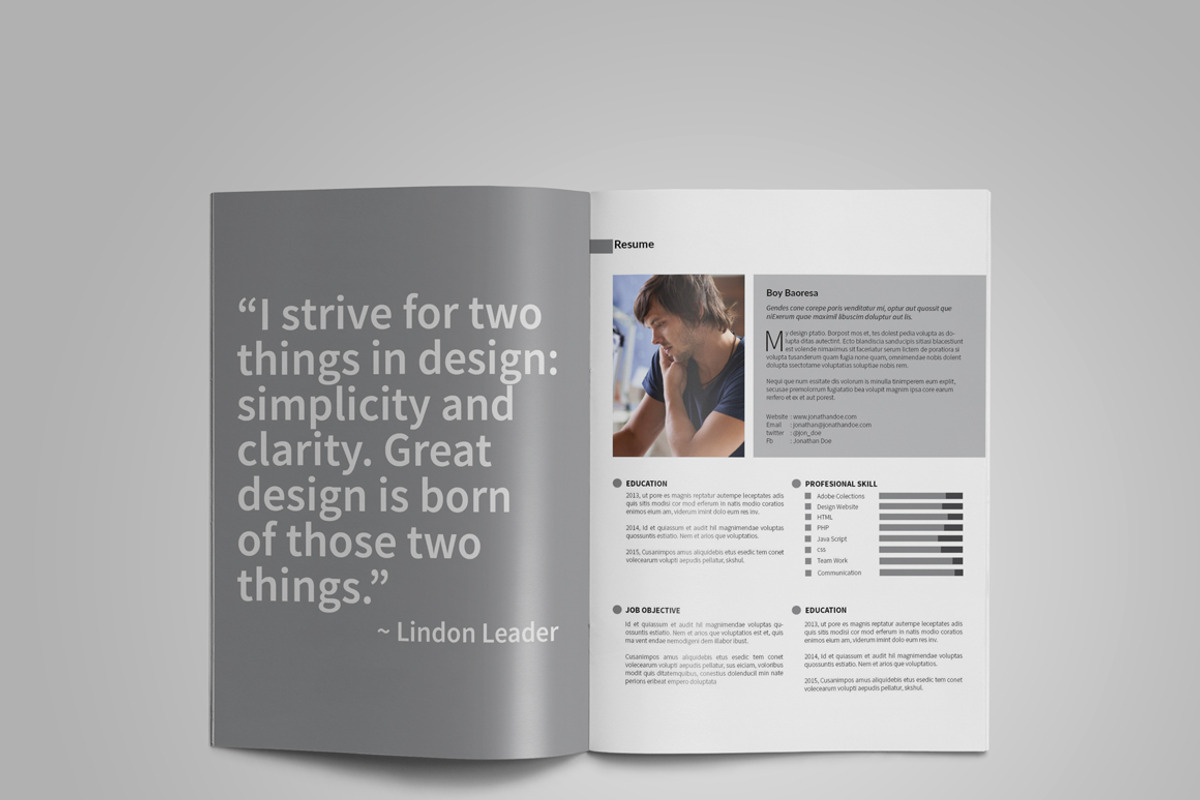 Product Catalog Design/Portfolio, a Brochure Template by vanroem2nd (Photo 2 of 9)