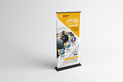 Travel Agency Rollup Banner, a Templates & Theme by Design'sTRIBE (Thumbnail 1 of 3)