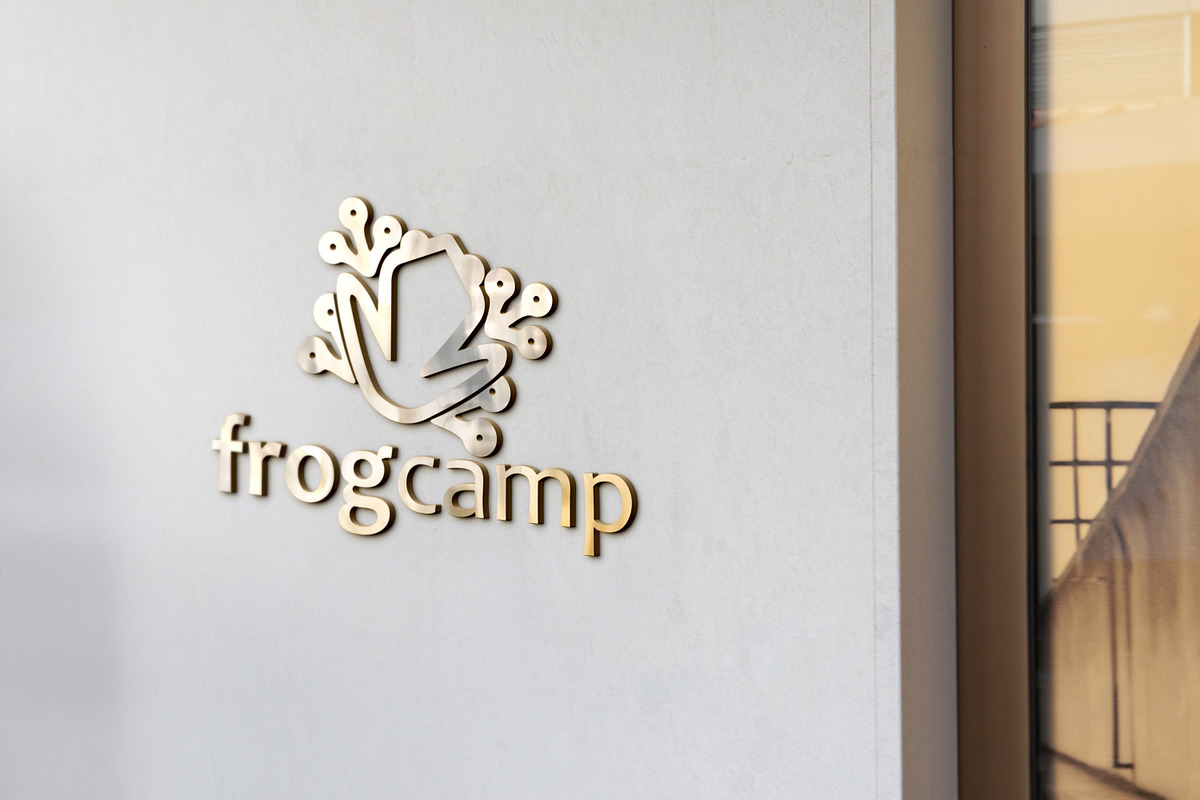 Frog Camp Logo Template, a Branding & Logo Template by Raj Shop (Photo 1 of 6)
