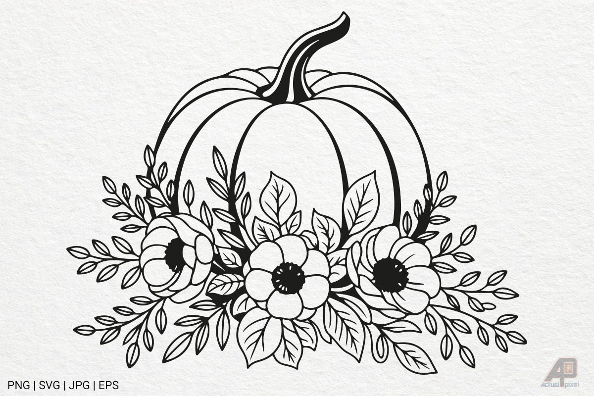 Pumpkin Fall Autumn SVG PNG Bundle, a Photo by Actual Pixel (Photo 2 of 19)