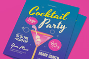 Cocktail Party Flyer, a Flyer Template by graphicook (Thumbnail 2 of 3)