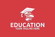 Education | Logo Template, a Branding & Logo Template by REDVY CREATIVE (Thumbnail 2 of 4)
