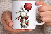 Whimsical Easter Clipart Bundle, an Illustration by Canvas Craft (Thumbnail 5 of 7)