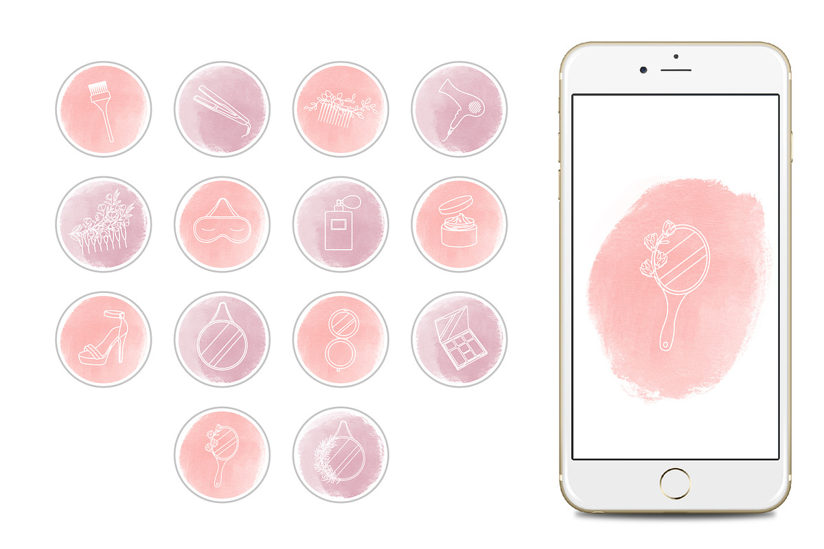 Beauty Instagram Stories Highlights, a Social Media Template by Wander Designs (Photo 5 of 5)