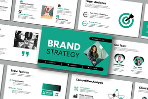 Brand Strategy Presentation Layout, a Presentation Template by Mighty-Slide