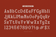 Drexia | Western Typeface, a Slab Serif Font by Denustudios (Thumbnail 10 of 12)