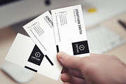 Simple Corporate Business Card - 24, a Business Card Template by ND Design (Thumbnail 2 of 5)