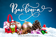Wonderful Christmas Font, a Script Font by Coco Bloom (Thumbnail 3 of 10)