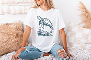 Sea Turtle PNG Clipart, Ocean, an Illustration by SharpMarketplace (Thumbnail 3 of 9)