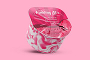 Pudding Jelly Cup Mockup, a Cups & Container Mockup by Digitalphaser (Thumbnail 4 of 11)