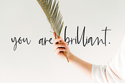 Summerback Script, a Script Font by Beck McCormick (Thumbnail 4 of 10)