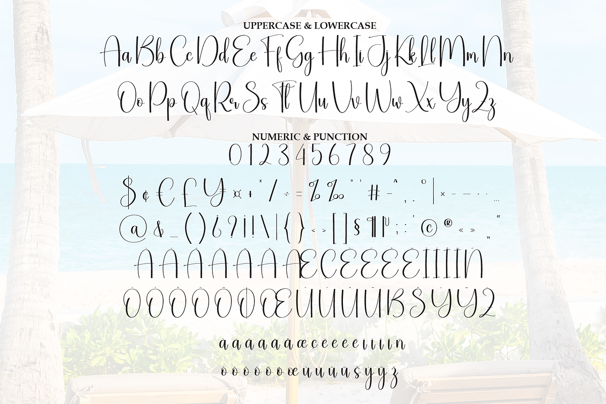 Umbrella | Script Font, a Handwritten Font by Scratchones (Photo 7 of 8)