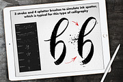 Expressive Calligraphy Brushpack, a Brush Add-On by Letter Elfa Studio (Thumbnail 4 of 9)