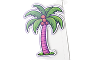 Tropical Digital Sticker, a Decorative Illustration by Creative design (Thumbnail 5 of 7)
