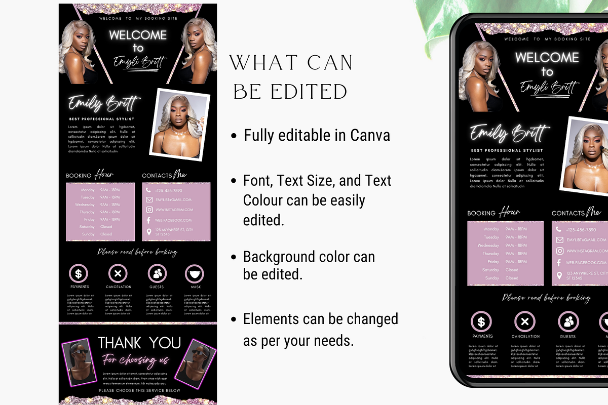 Acuity Scheduling Template, a Templates & Theme by TimCanvaTemplate (Photo 4 of 5)