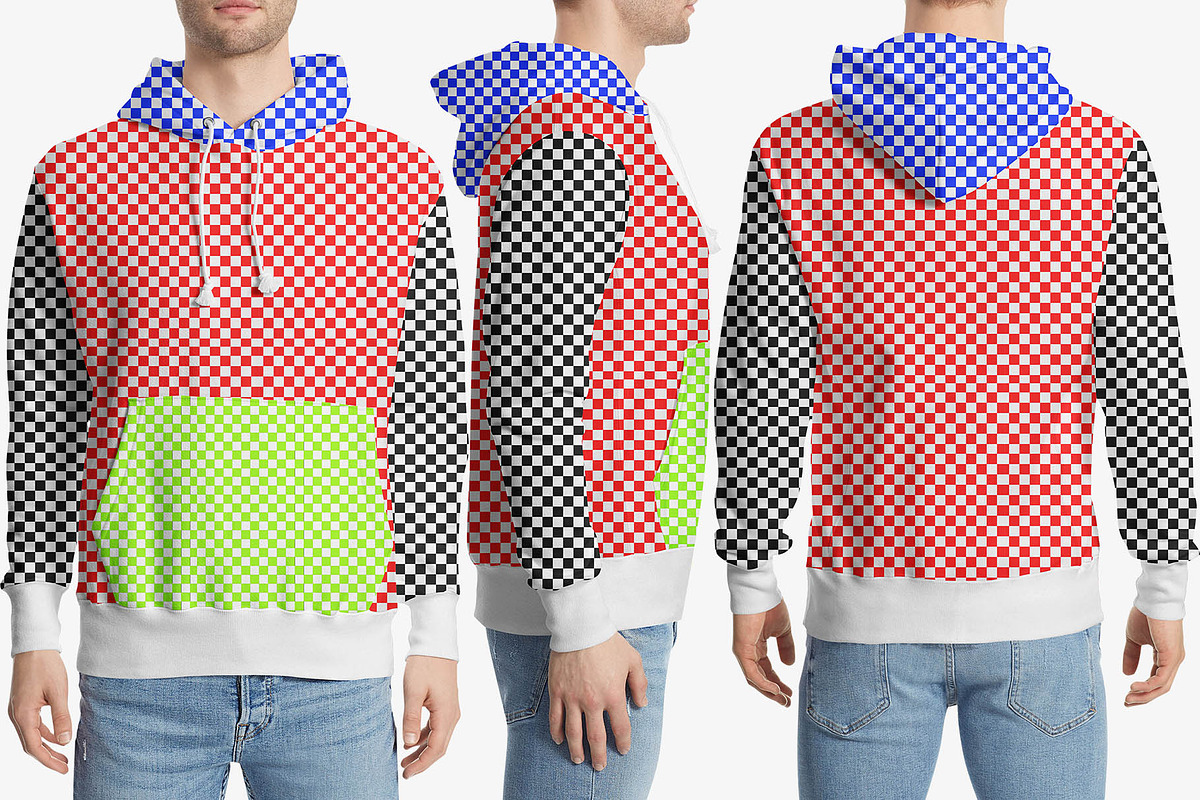 Men's Hoodie Mockup, a Hoody Mockup by Mock-up Store (Photo 6 of 6)