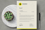 Letterhead Template, a Stationery Template by MightyDesign (Thumbnail 1 of 8)
