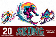 Winter Skiing Sport Lover Graphics, a Graphic by Sofia's Fashion (Thumbnail 1 of 3)