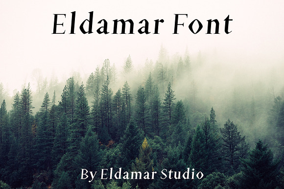 Eldamar Font preview 4