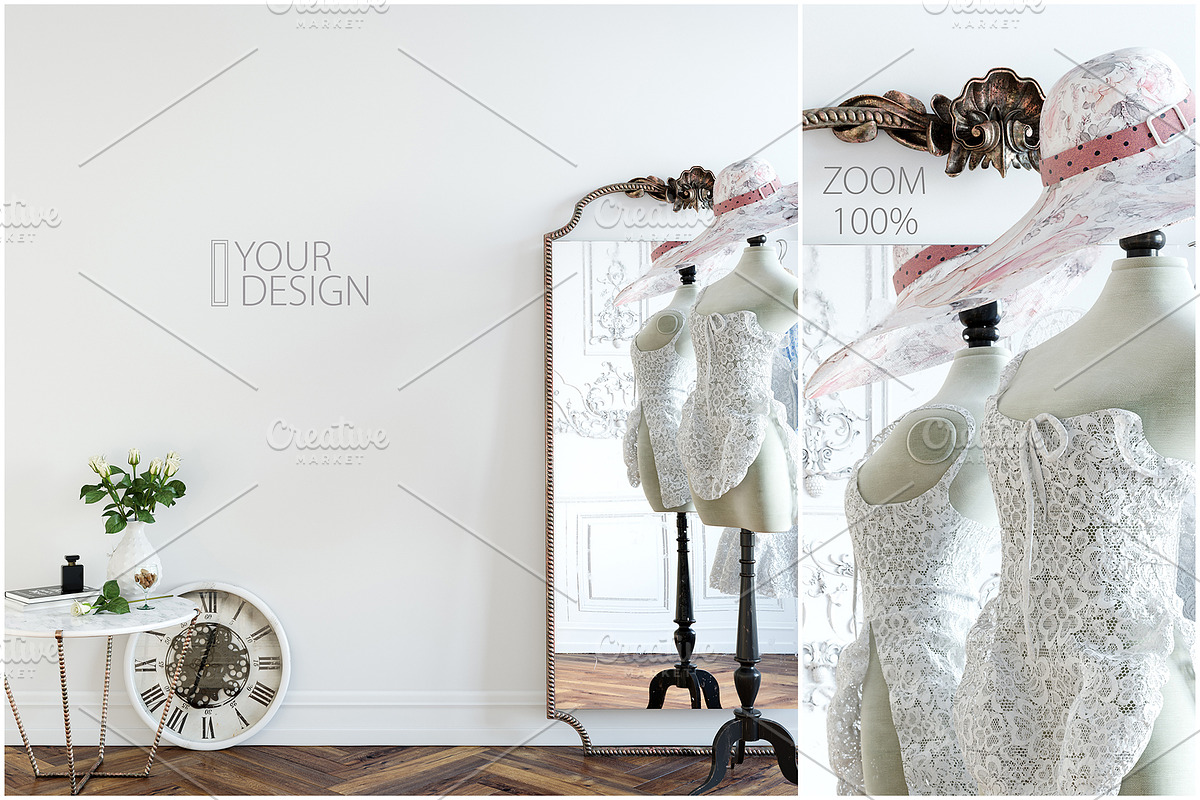 Frames & Walls Mockup Bundle - 5, a Print Template by Yuri-U (Photo 25 of 31)