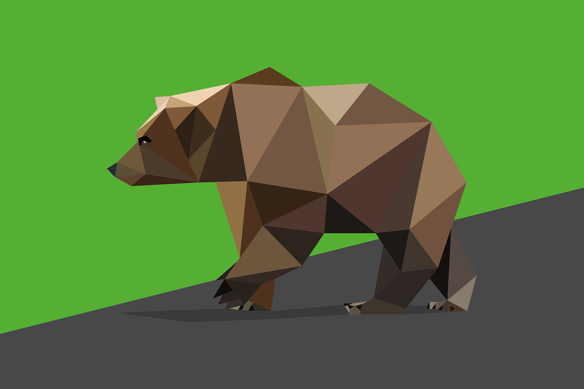 Wild animals in low poly style, an Animal Illustration by Volkan Aydemir (Photo 2 of 12)