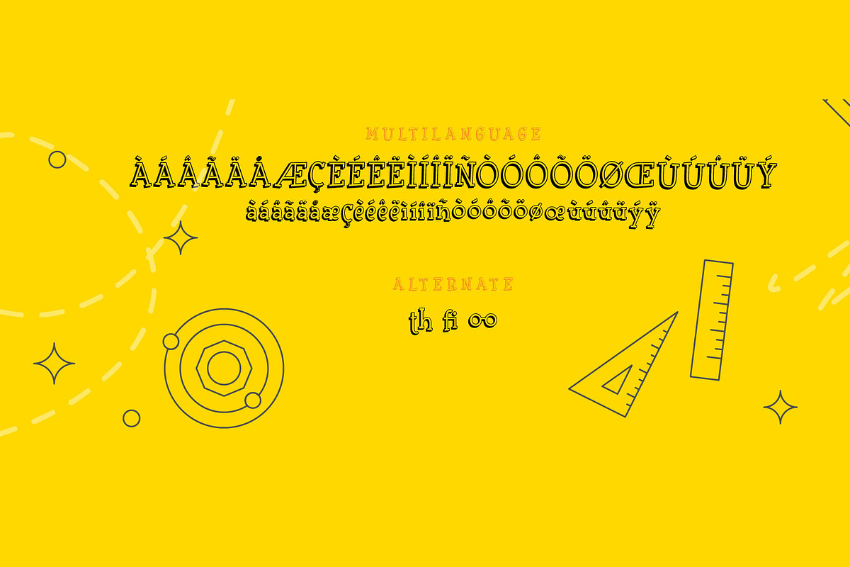Bookworm Kid Display Font preview 5
