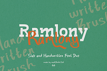 Ramlony Font Duo