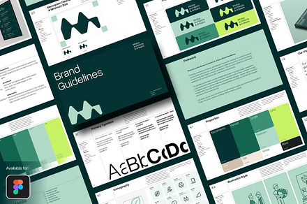 Massive | Brand Guidelines - Figma, a Presentation Template by Typefool's Shop