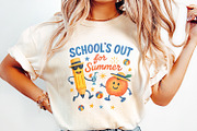 Schools Out For Summer png, an Illustration by SharpMarketplace (Thumbnail 2 of 9)