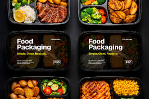Food Packaging Mockup